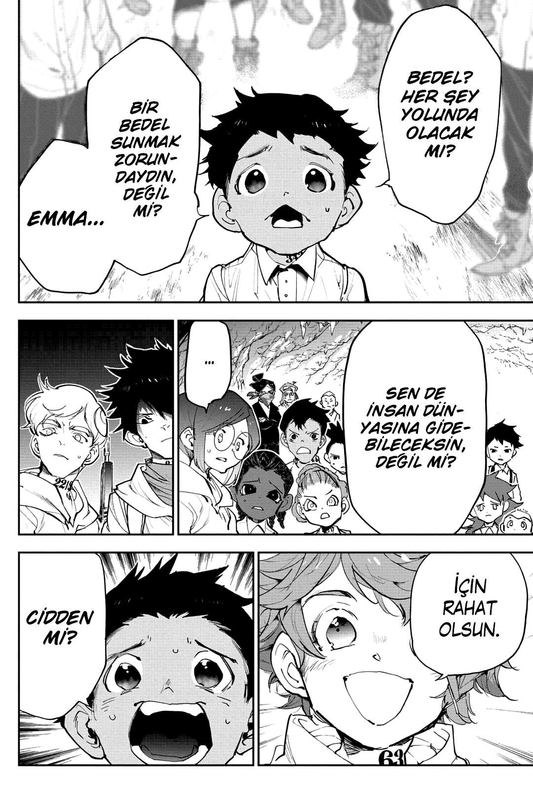 The Promised Neverland mangasının 178 bölümünün 7. sayfasını okuyorsunuz.