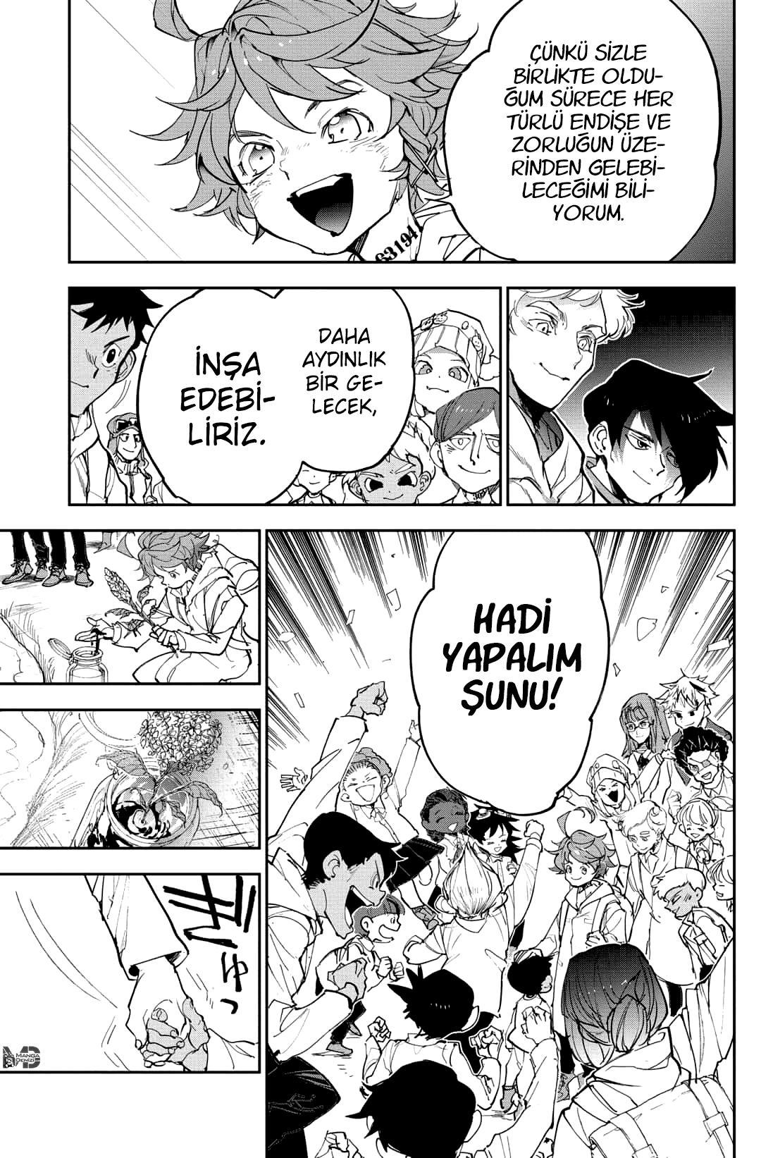 The Promised Neverland mangasının 178 bölümünün 14. sayfasını okuyorsunuz.