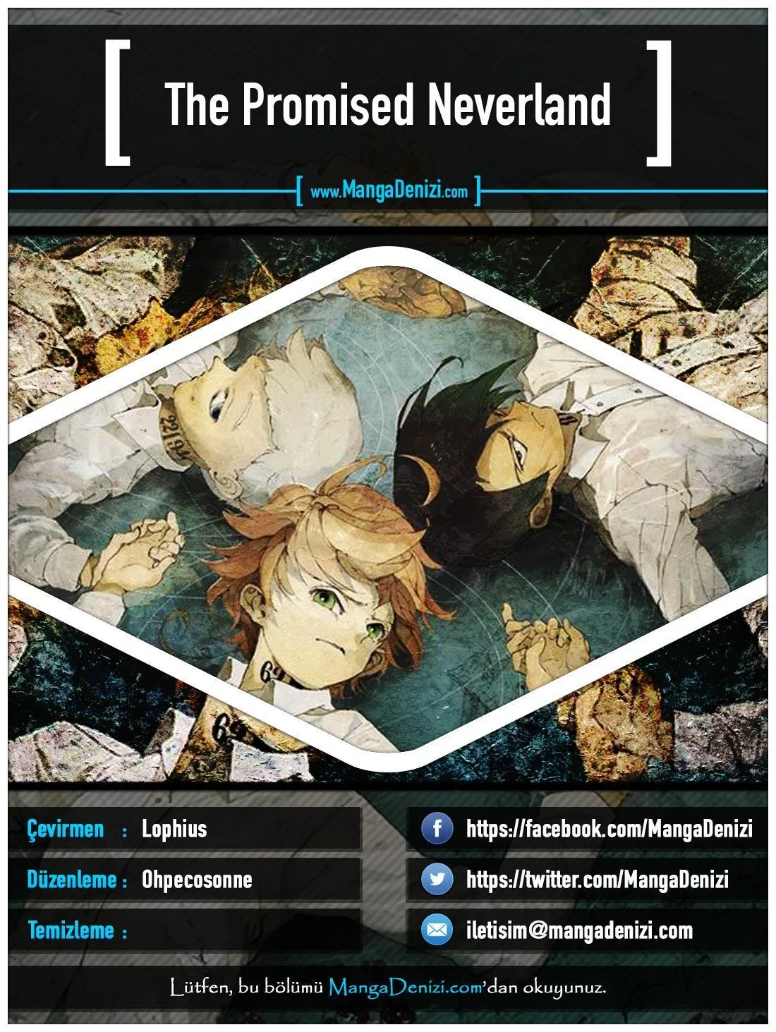 The Promised Neverland - Bölüm 180 - Sayfa 1