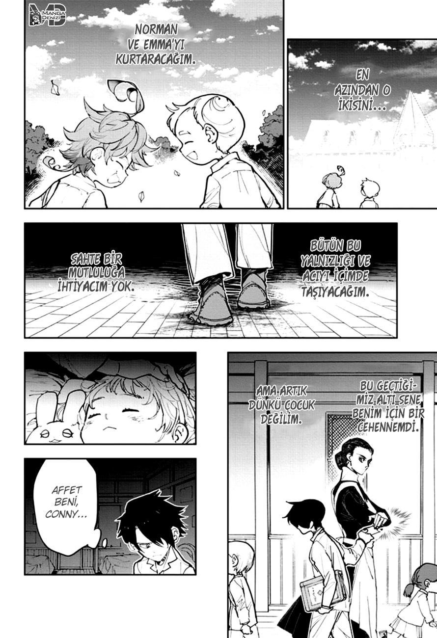 The Promised Neverland mangasının 181.5 bölümünün 16. sayfasını okuyorsunuz.