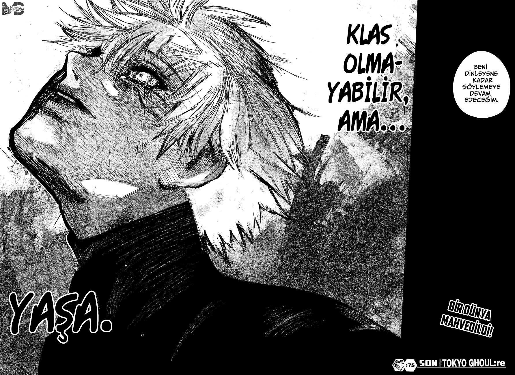 Tokyo Ghoul: RE mangasının 075 bölümünün 18. sayfasını okuyorsunuz.