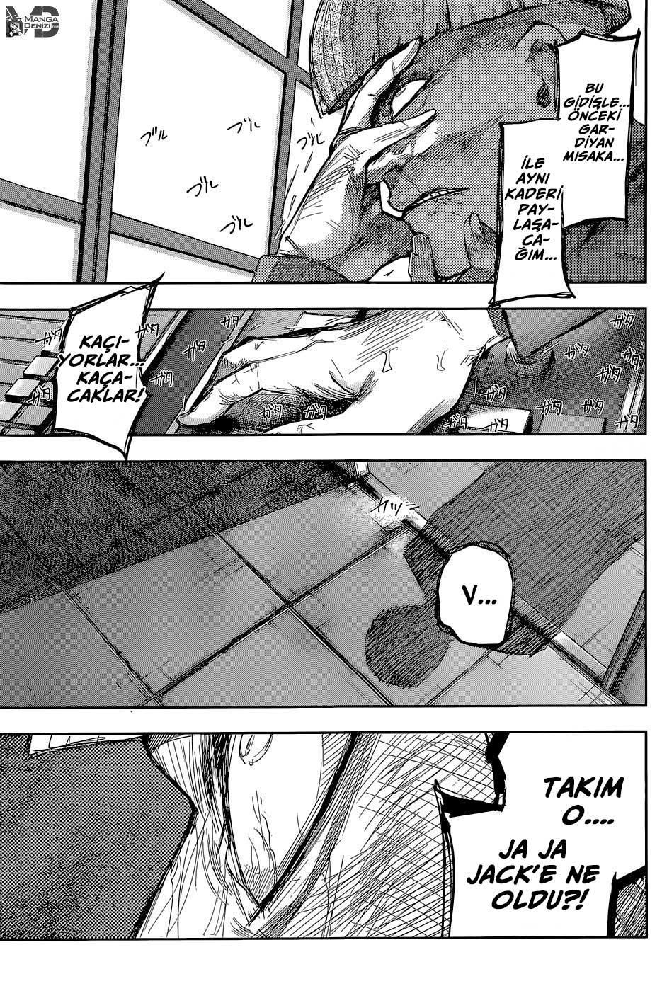 Tokyo Ghoul: RE mangasının 084 bölümünün 15. sayfasını okuyorsunuz.