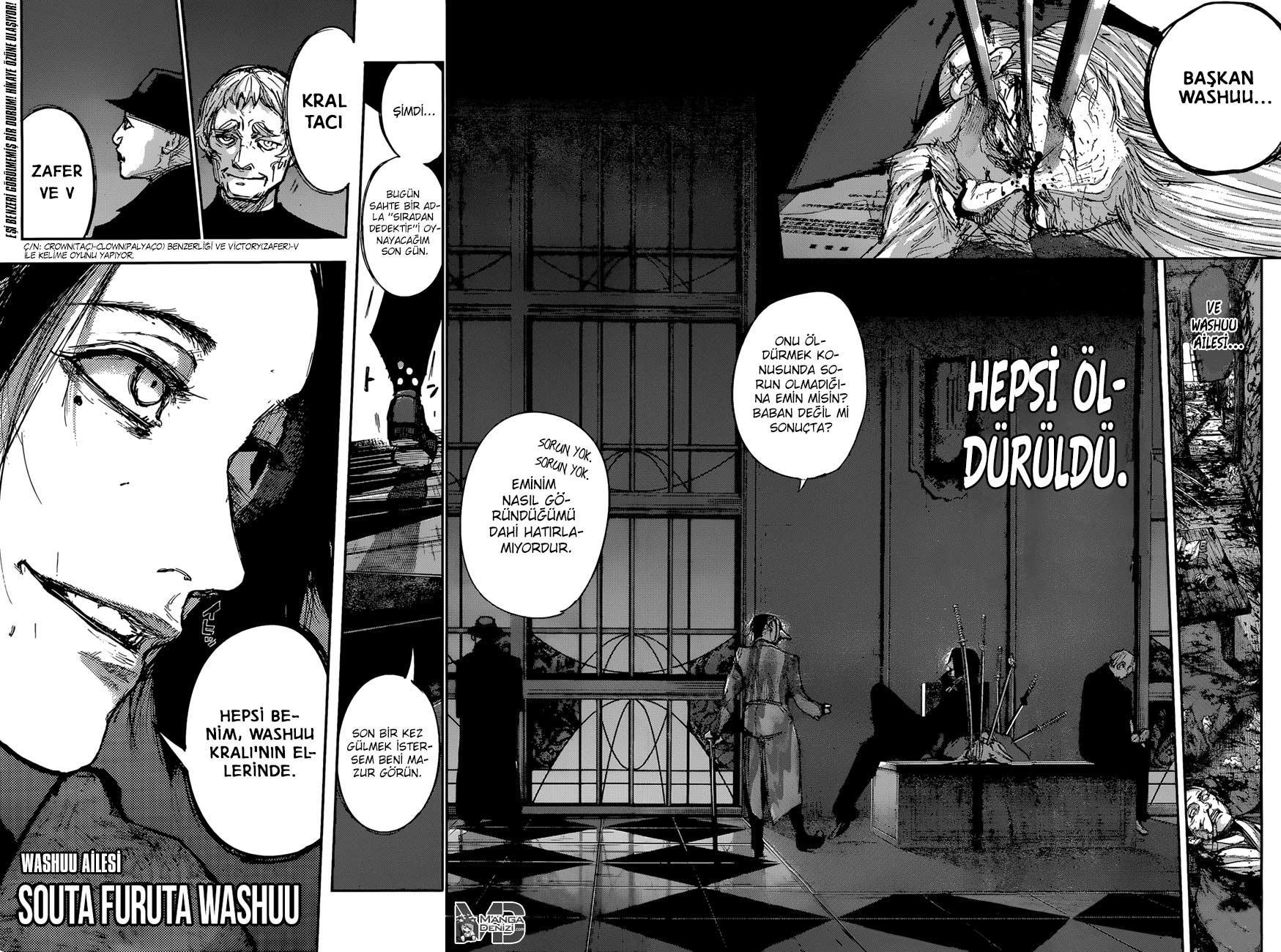 Tokyo Ghoul: RE mangasının 098 bölümünün 19. sayfasını okuyorsunuz.