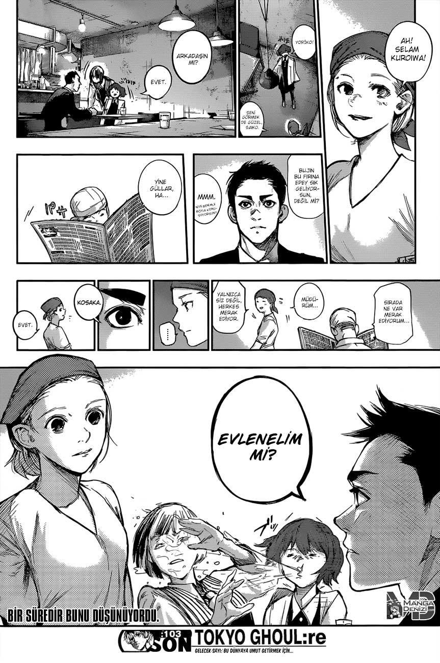 Tokyo Ghoul: RE mangasının 103 bölümünün 19. sayfasını okuyorsunuz.