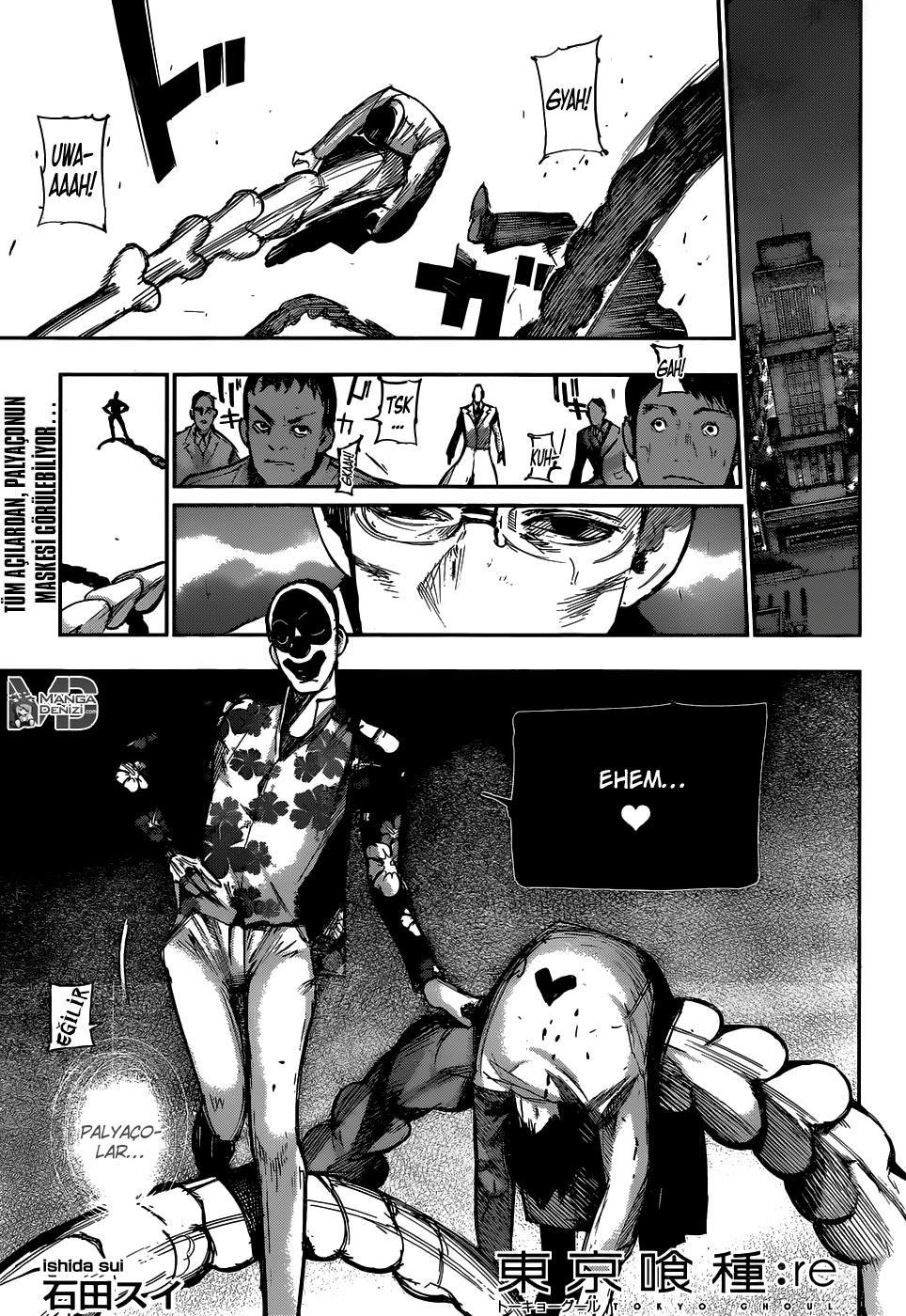 Tokyo Ghoul: RE mangasının 113 bölümünün 2. sayfasını okuyorsunuz.