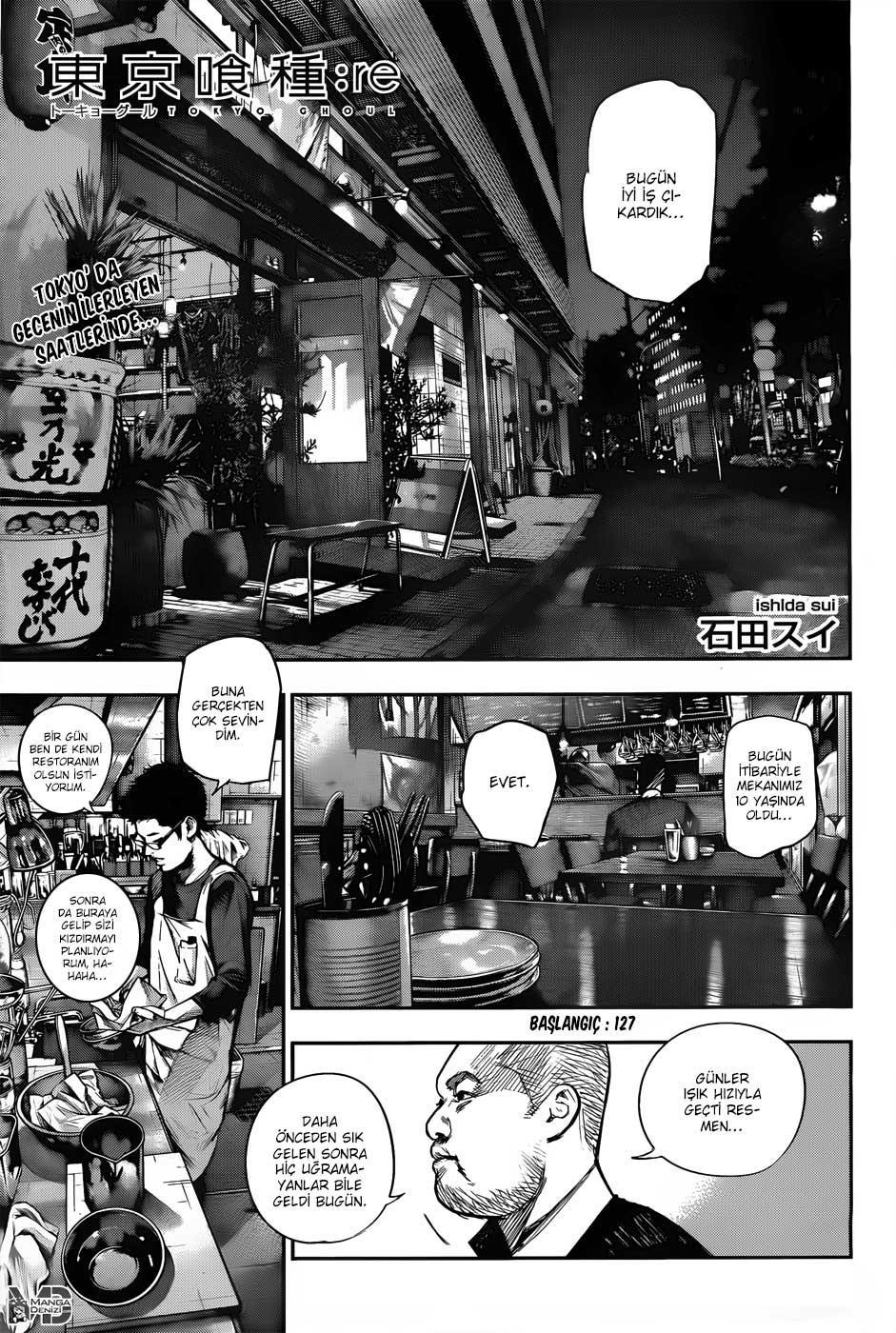 Tokyo Ghoul: RE mangasının 127 bölümünün 2. sayfasını okuyorsunuz.