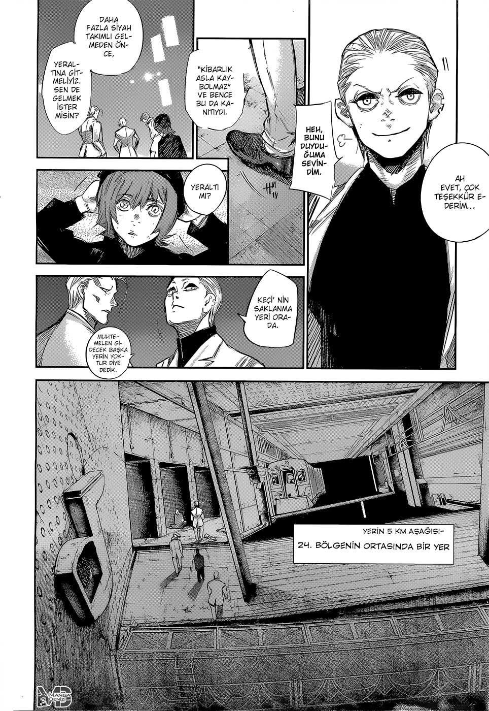 Tokyo Ghoul: RE mangasının 127 bölümünün 11. sayfasını okuyorsunuz.