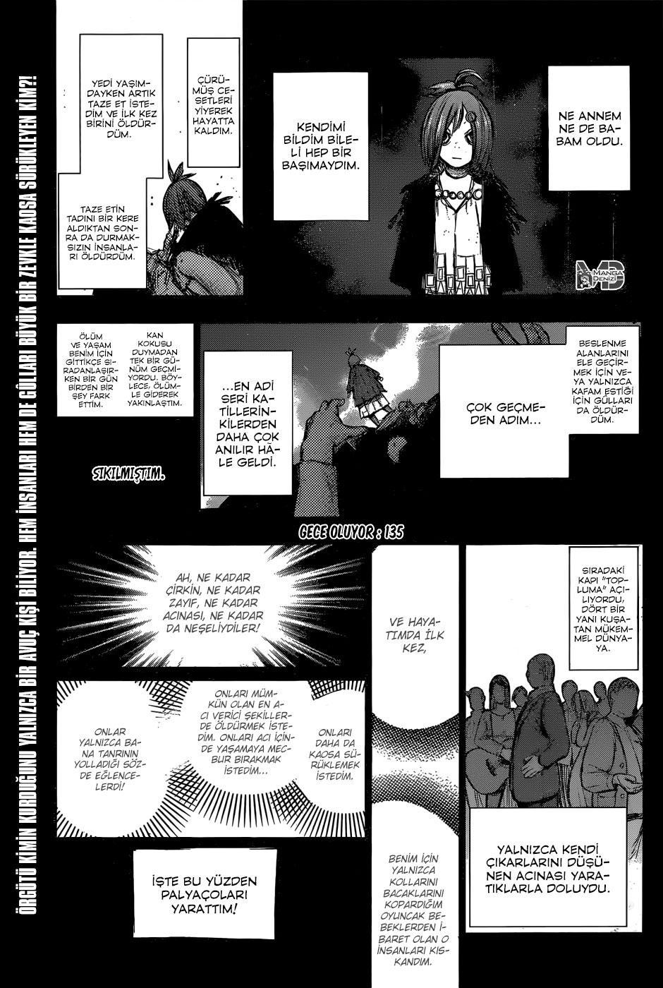 Tokyo Ghoul: RE mangasının 135 bölümünün 3. sayfasını okuyorsunuz.