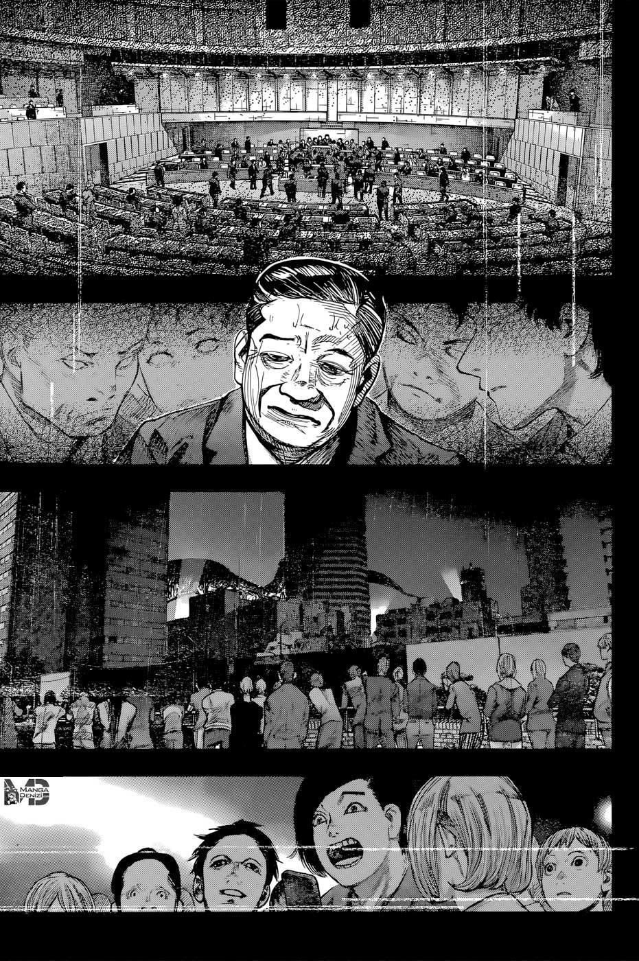 Tokyo Ghoul: RE mangasının 145 bölümünün 8. sayfasını okuyorsunuz.