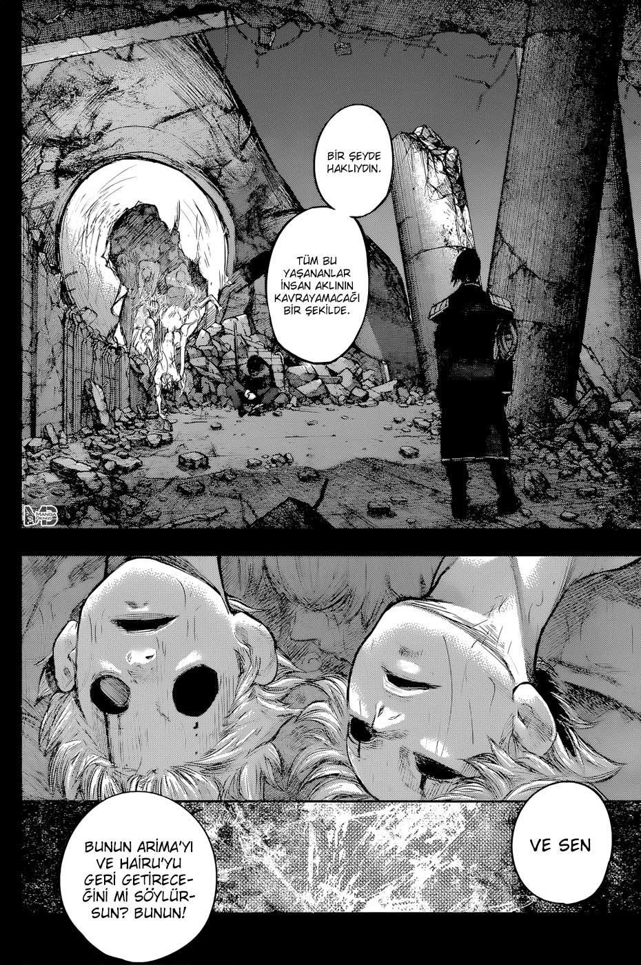 Tokyo Ghoul: RE mangasının 146 bölümünün 10. sayfasını okuyorsunuz.