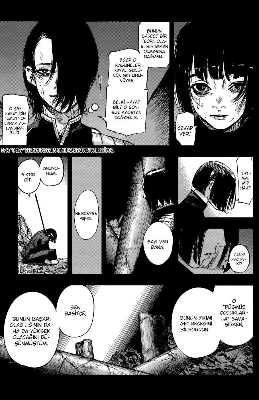 Tokyo Ghoul: RE mangasının 146 bölümünün 11. sayfasını okuyorsunuz.