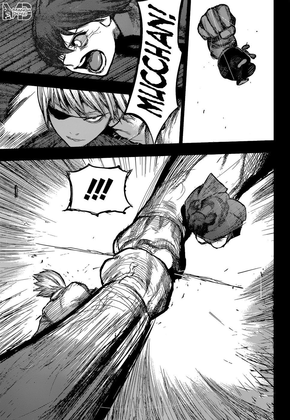 Tokyo Ghoul: RE mangasının 154 bölümünün 18. sayfasını okuyorsunuz.