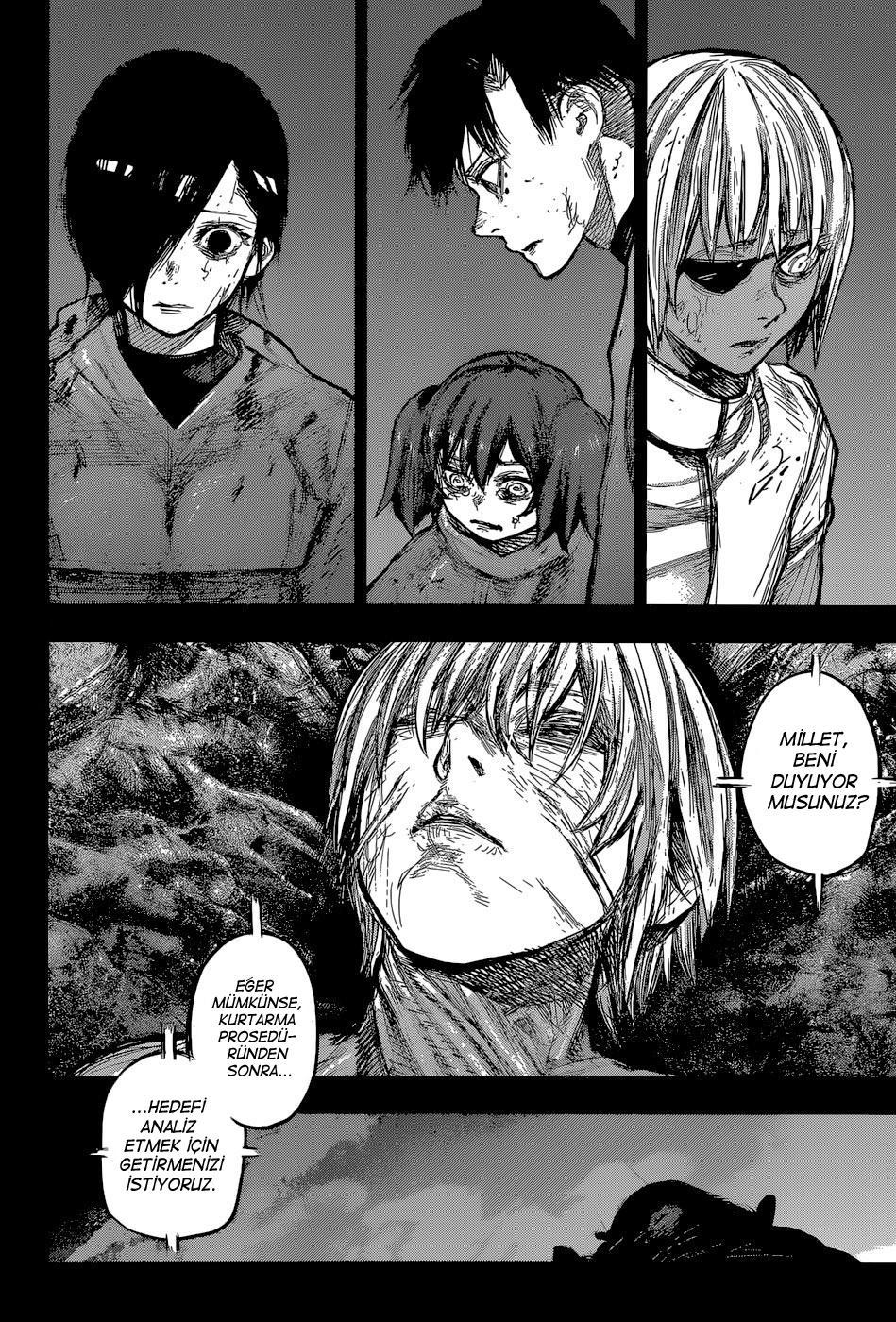 Tokyo Ghoul: RE mangasının 161 bölümünün 5. sayfasını okuyorsunuz.