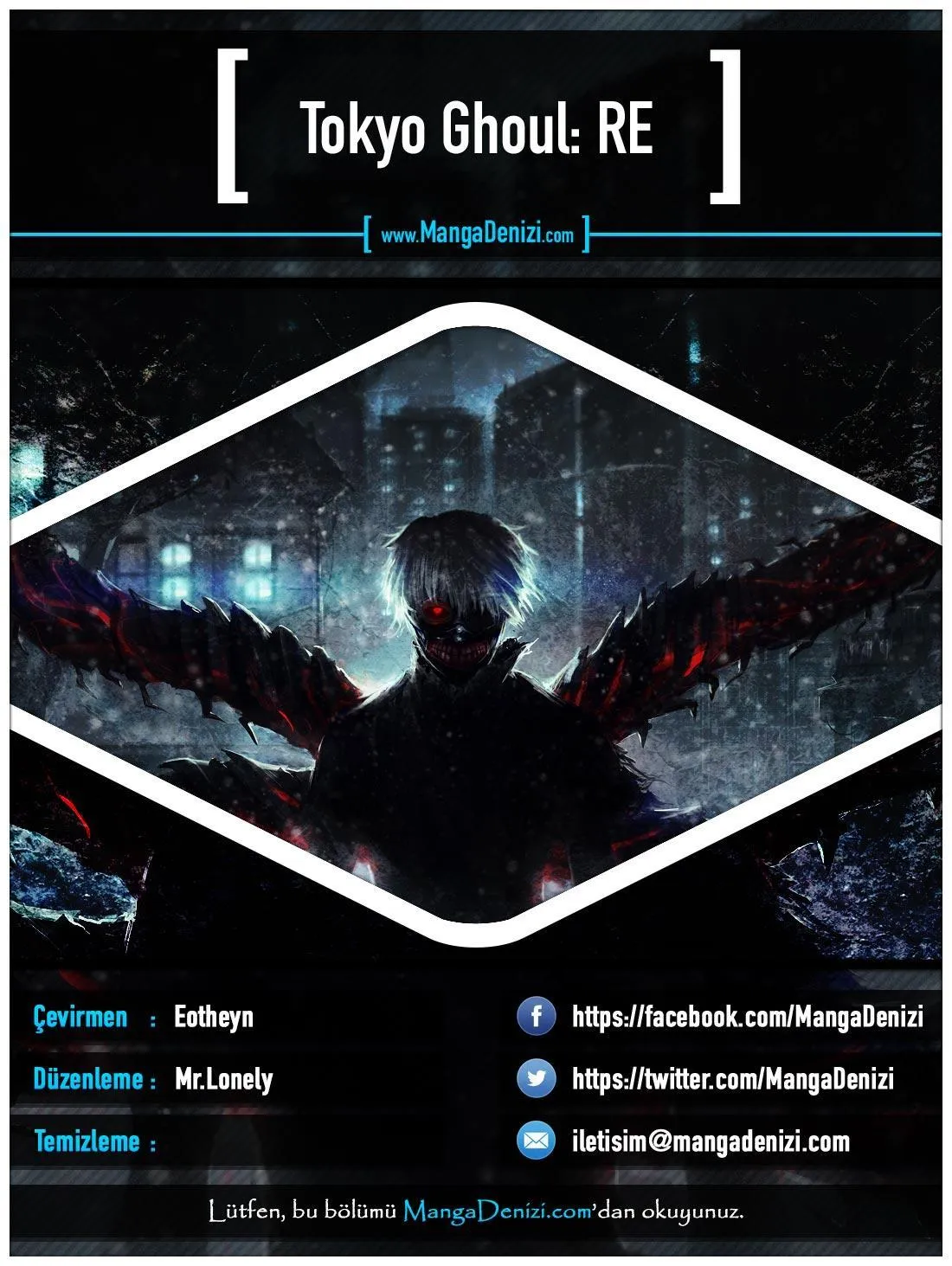 Tokyo Ghoul: RE - Bölüm 169 - Sayfa 1