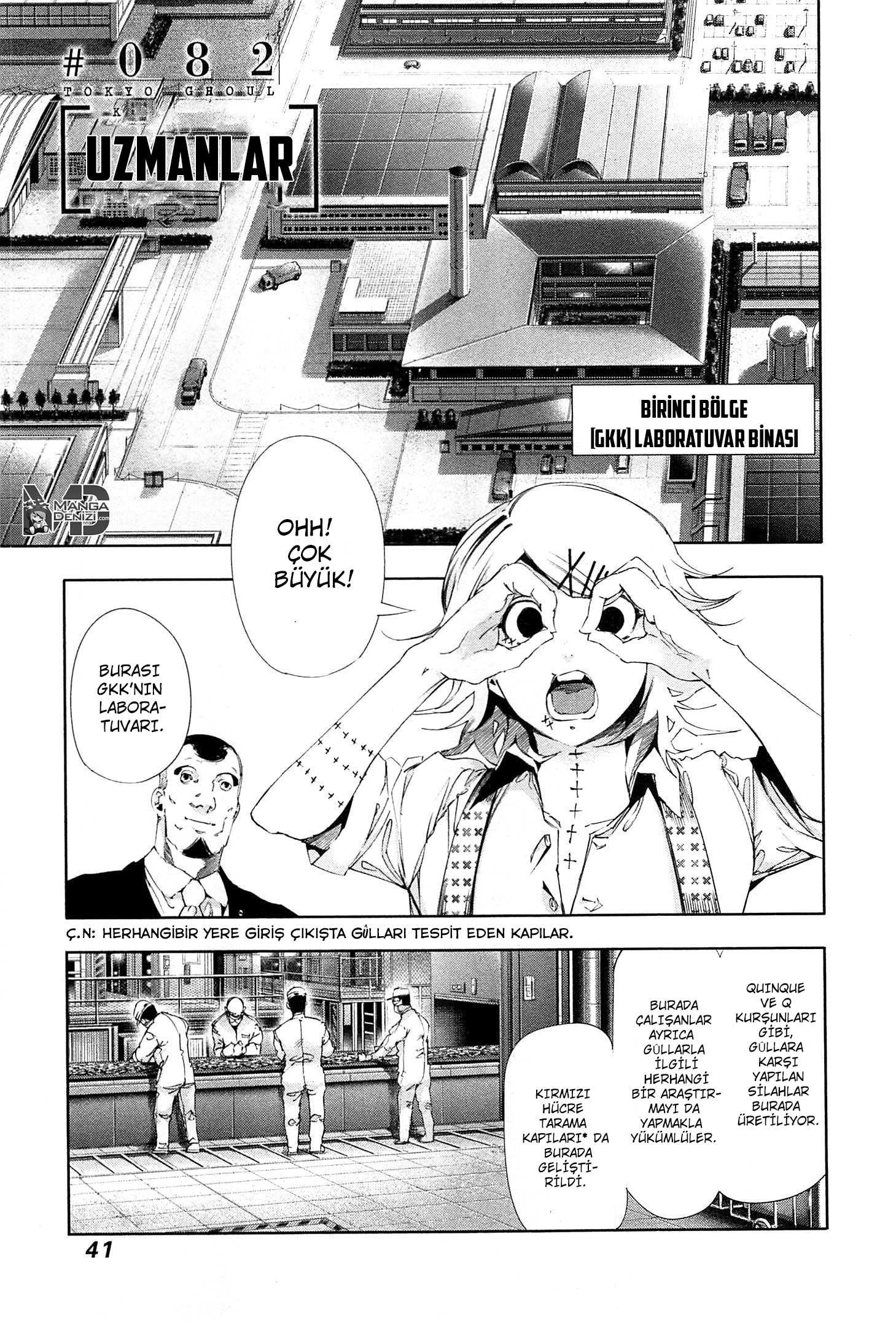 Tokyo Ghoul mangasının 082 bölümünün 2. sayfasını okuyorsunuz.