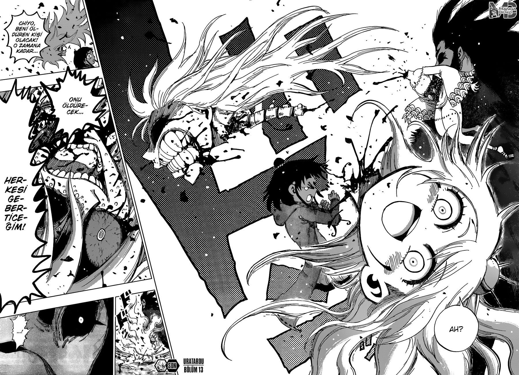 Uratarou mangasının 13 bölümünün 19. sayfasını okuyorsunuz.