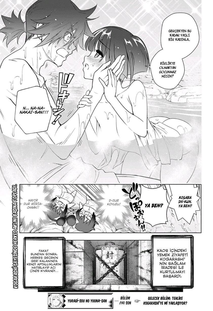 Yuragi-sou no Yuuna-san mangasının 141 bölümünün 19. sayfasını okuyorsunuz.